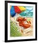 Beach Friends - Lobster-Shari Warren-Framed Art Print