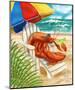 Beach Friends - Lobster-Shari Warren-Mounted Art Print
