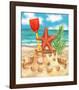 Beach Friends - Starfish-Shari Warren-Framed Art Print