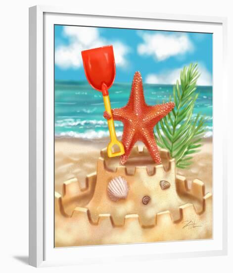 Beach Friends - Starfish-Shari Warren-Framed Art Print