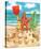 Beach Friends - Starfish-Shari Warren-Stretched Canvas