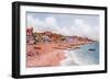 Beach from Pier, Felixstowe-Alfred Robert Quinton-Framed Giclee Print