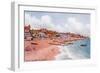 Beach from Pier, Felixstowe-Alfred Robert Quinton-Framed Giclee Print
