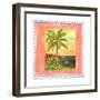 Beach-Front Banana Tree-Ormsby, Anne Ormsby-Framed Art Print