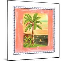 Beach-Front Banana Tree-Ormsby, Anne Ormsby-Mounted Art Print