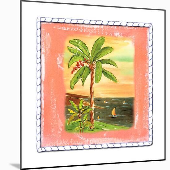 Beach-Front Banana Tree-Ormsby, Anne Ormsby-Mounted Art Print
