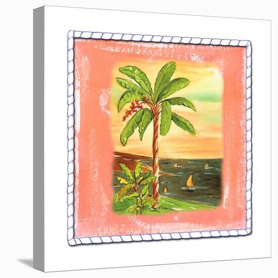 Beach-Front Banana Tree-Ormsby, Anne Ormsby-Stretched Canvas