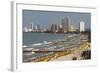 Beach Front, Cartagena, Atlantico Province. Colombia-Pete Oxford-Framed Photographic Print