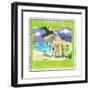 Beach-Front Cottage-Ormsby, Anne Ormsby-Framed Art Print