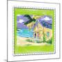 Beach-Front Cottage-Ormsby, Anne Ormsby-Mounted Art Print