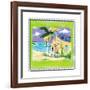 Beach-Front Cottage-Ormsby, Anne Ormsby-Framed Art Print