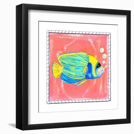 Beach Front Fish-Ormsby, Anne Ormsby-Framed Art Print