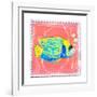 Beach Front Fish-Ormsby, Anne Ormsby-Framed Art Print