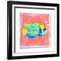 Beach Front Fish-Ormsby, Anne Ormsby-Framed Art Print