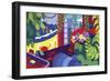 Beach Front Vacation-Cindy Wider-Framed Giclee Print