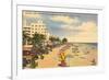 Beach, Ft. Lauderdale, Florida-null-Framed Premium Giclee Print