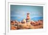 Beach Game-Philippe Sainte-Laudy-Framed Photographic Print