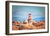 Beach Game-Philippe Sainte-Laudy-Framed Photographic Print