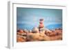 Beach Game-Philippe Sainte-Laudy-Framed Photographic Print