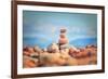 Beach Game-Philippe Sainte-Laudy-Framed Photographic Print