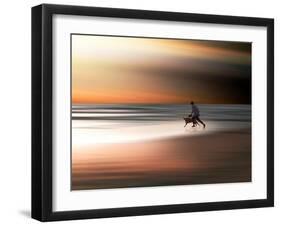 Beach Games-Josh Adamski-Framed Photographic Print