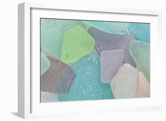 Beach Glass II-Kathy Mahan-Framed Photographic Print