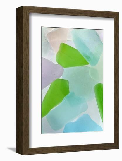 Beach Glass IV-Kathy Mahan-Framed Photographic Print