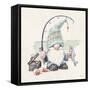 Beach Gnomes III-Janelle Penner-Framed Stretched Canvas