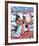 Beach Gossip-Patti Mollica-Framed Art Print