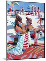 Beach Gossip-Patti Mollica-Mounted Art Print