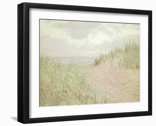 Beach Grass III-Elizabeth Urquhart-Framed Art Print