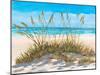 Beach Grass-Julie DeRice-Mounted Art Print