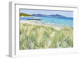 Beach Grasses, Berneray, 2011-Charles Simpson-Framed Giclee Print
