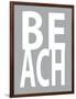 Beach Gray-Jamie MacDowell-Framed Art Print