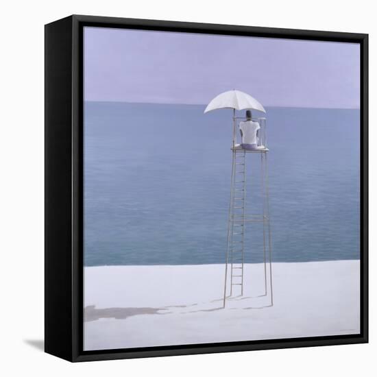 Beach Guard, 2004-Lincoln Seligman-Framed Stretched Canvas