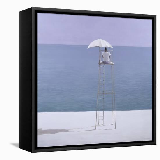 Beach Guard, 2004-Lincoln Seligman-Framed Stretched Canvas