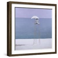 Beach Guard, 2004-Lincoln Seligman-Framed Giclee Print