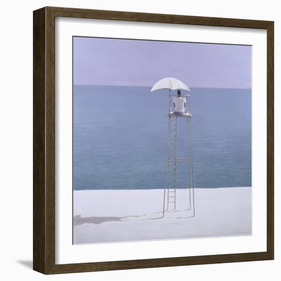 Beach Guard, 2004-Lincoln Seligman-Framed Giclee Print