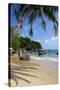 Beach, Gulf of Thailand on the Island of Ko Samui, Thailand-David R. Frazier-Stretched Canvas