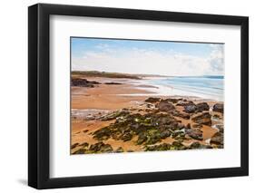 Beach, Gwithian, Cornwall, England, United Kingdom, Europe-Kav Dadfar-Framed Photographic Print