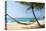 Beach Hammock & Tropic Sea-null-Stretched Canvas
