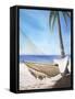 Beach Hammock-Geno Peoples-Framed Stretched Canvas
