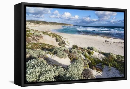 Beach, Hanson Bay, Kangaroo Island, Australia-Martin Zwick-Framed Stretched Canvas