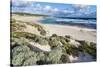 Beach, Hanson Bay, Kangaroo Island, Australia-Martin Zwick-Stretched Canvas