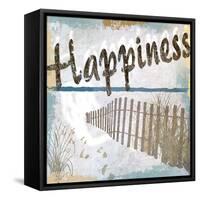 Beach Happiness 2-Karen Williams-Framed Stretched Canvas