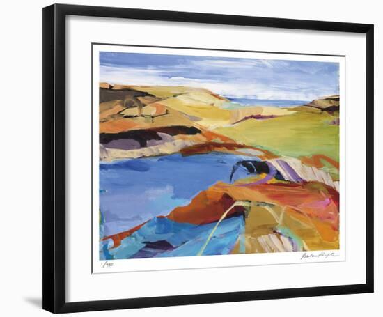 Beach Horizon 22-Barbara Rainforth-Framed Limited Edition