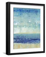 Beach Horizon I-Tim O'toole-Framed Art Print