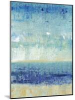 Beach Horizon I-Tim O'toole-Mounted Art Print