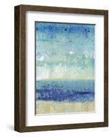 Beach Horizon I-Tim O'toole-Framed Art Print