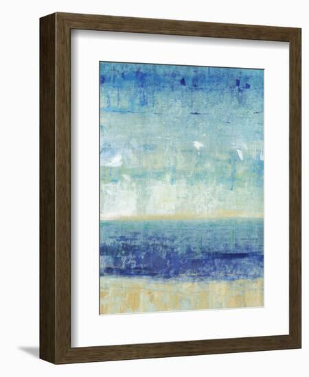 Beach Horizon I-Tim O'toole-Framed Art Print